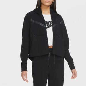 Sportswear Tech Fleece Windrunner Zip Hoodie - Black - NWT